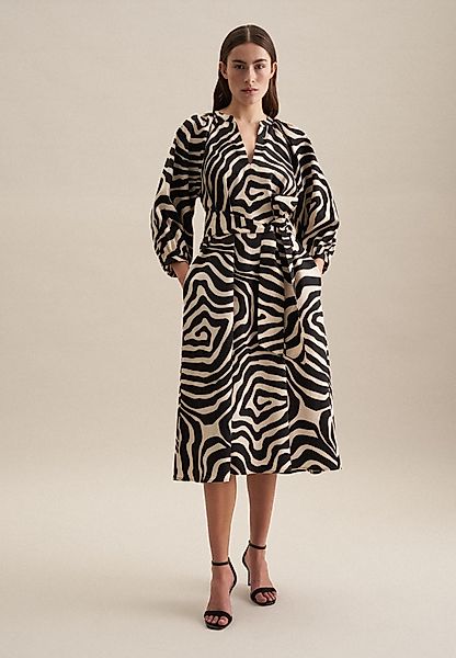 seidensticker Sommerkleid Schwarze Rose 3/4-Arm Rundhals günstig online kaufen