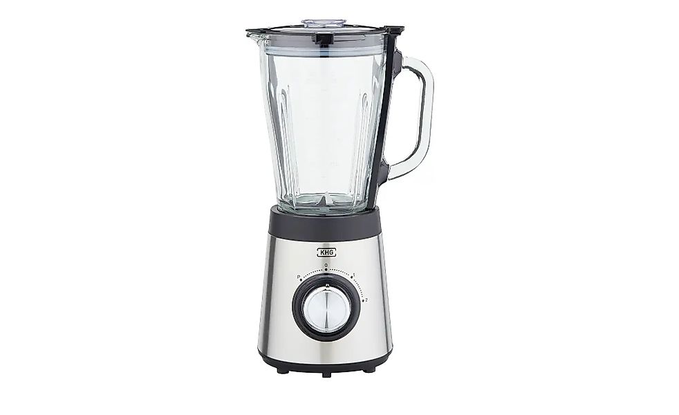 KHG Standmixer  STA-502ES ¦ silber ¦ Glas,Edelstahl,Kunststoff ¦ Maße (cm): günstig online kaufen