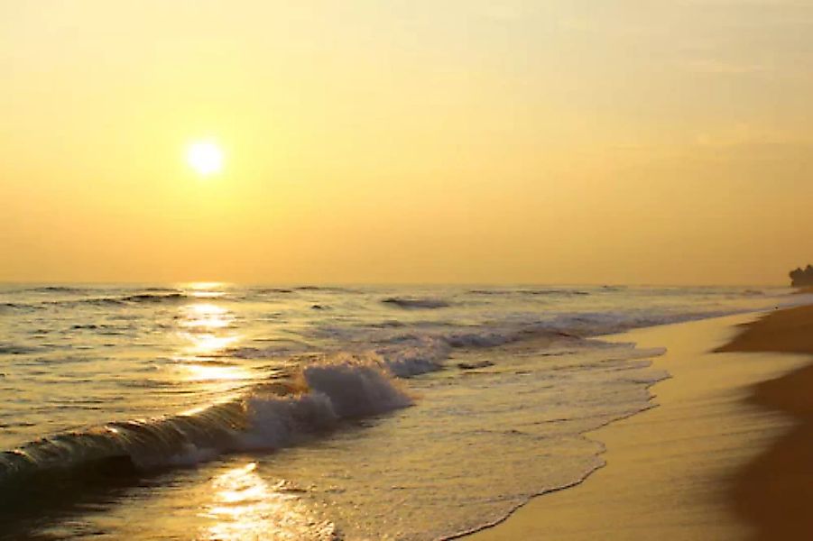 Papermoon Fototapete »Sunset Beach Sri Lanka« günstig online kaufen