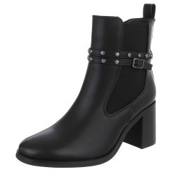 Ital-Design Modischer Stiefel mit Nieten und günstig online kaufen