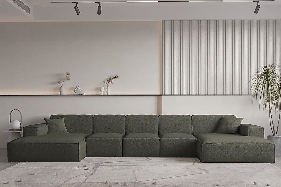 Fun Möbel Wohnlandschaft U-Form CELES PREMIUM günstig online kaufen