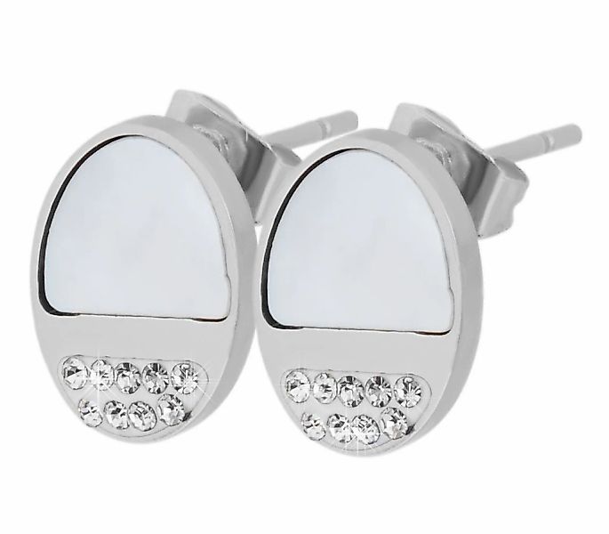 Adelia´s Paar Ohrhänger "Damen Ohrringe – Ohrstecker aus Edelstahl mit Perl günstig online kaufen