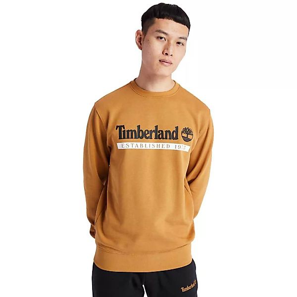 Timberland Established 1973 Crew Regular Sweatshirt 2XL Wheat Boot / White günstig online kaufen