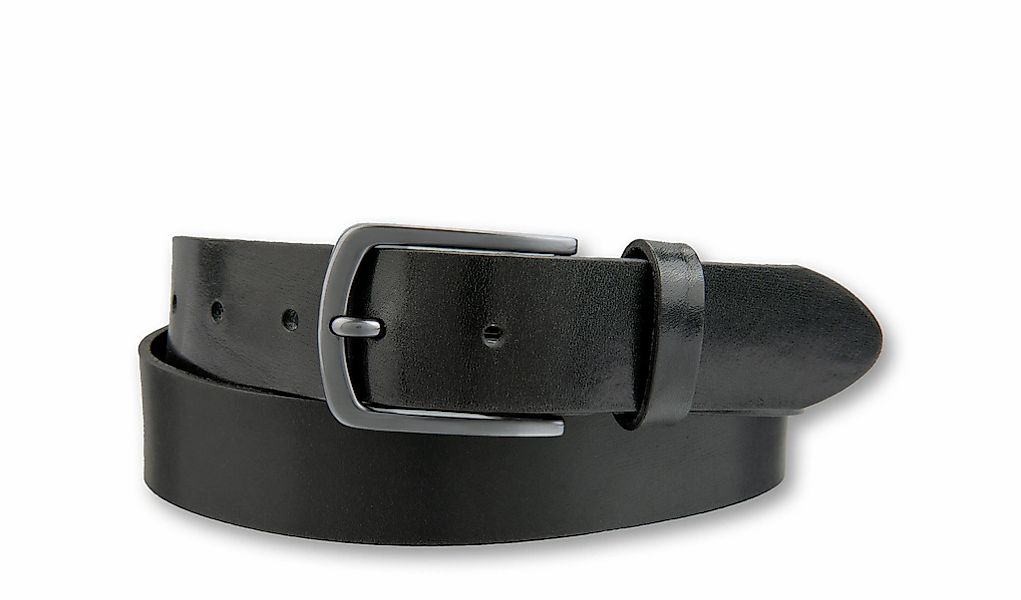 BERND GÖTZ Ledergürtel "Ledergürtel aus Vollrind mit Glanz und Schattenkant günstig online kaufen