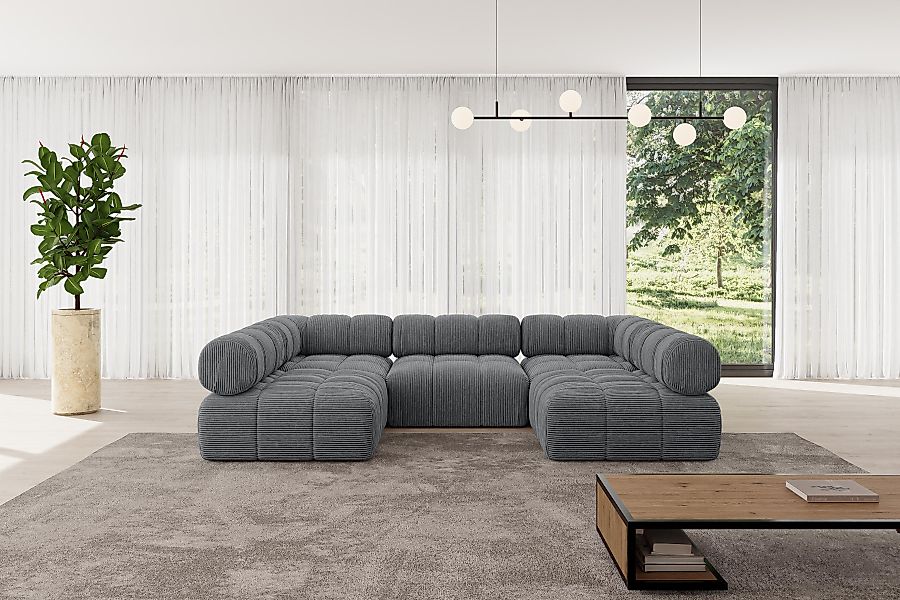 ALTDECOR Wohnlandschaft Garvo-U1, Corner Sofa U-Form günstig online kaufen
