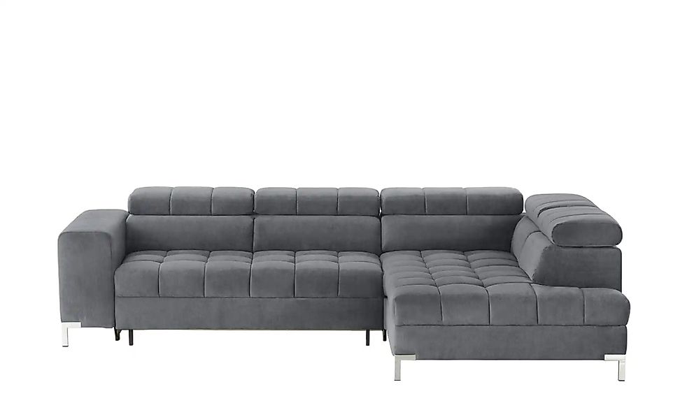 Ecksofa mit verstellbaren Kopfstützen Arte ¦ grau ¦ Maße (cm): B: 284 H: 97 günstig online kaufen