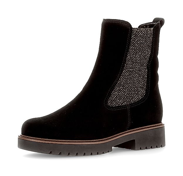 Gabor Chelseaboots "KOS" Blockabsatz, Stiefelette in Komfortweite H (= sehr günstig online kaufen