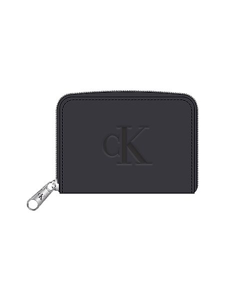 Calvin Klein Jeans Geldbörse "SCULPTED MED ZIP AROUND WALLET", Geldbeutel, günstig online kaufen