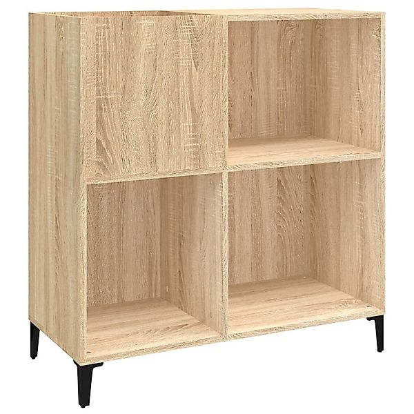 vidaXL Schuhschrank Plattenschrank Sonoma-Eiche 84,5x38x89 cm günstig online kaufen
