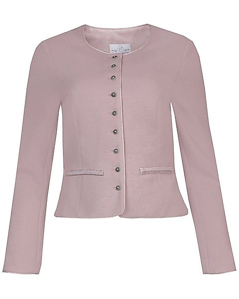 MarJo Trachtenstrickjacke 'Britta' 184000, Mauve Rosa günstig online kaufen