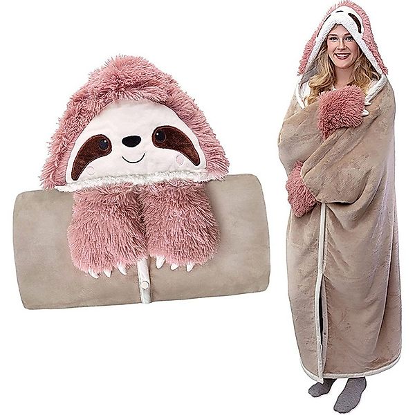 Wohndecke Faultier Decke, Weich und bequem günstig online kaufen