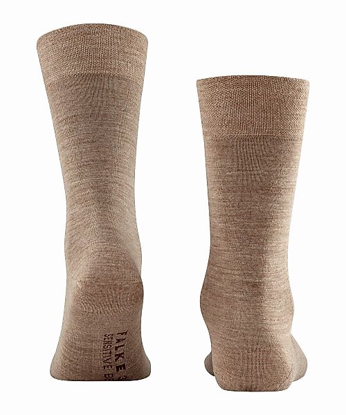 FALKE Sensitive Berlin Herren Socken, 43-46, Braun, Uni, Schurwolle, 14416- günstig online kaufen