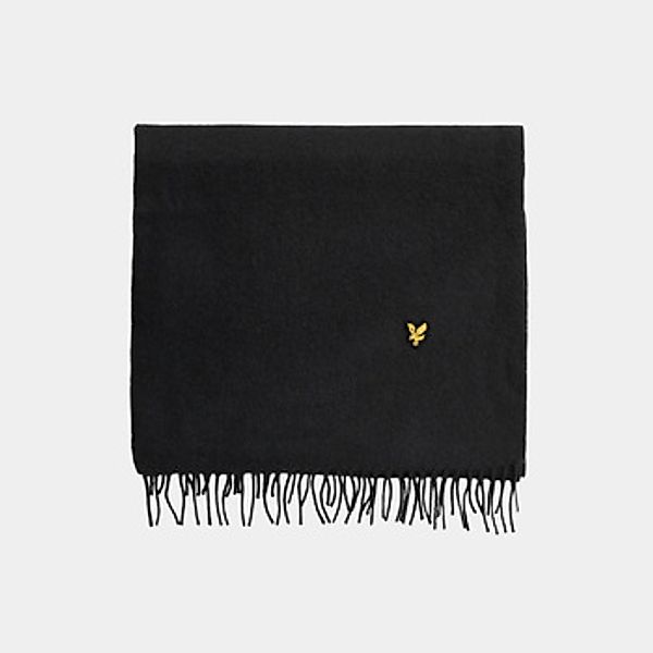 Lyle & Scott  Schal Plain lambswool scarf - jet black günstig online kaufen