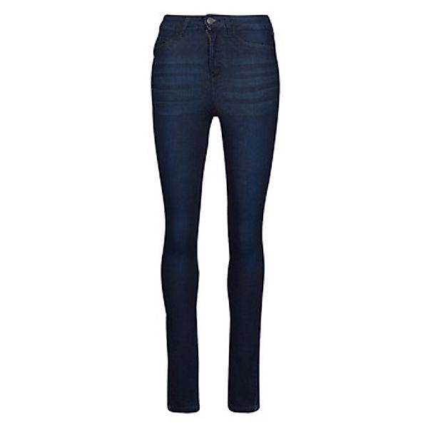 Noisy May Damen Jeans NMCALLIE HW SKINNY JEANS VI241DB Skinny Fit Blau - Da günstig online kaufen