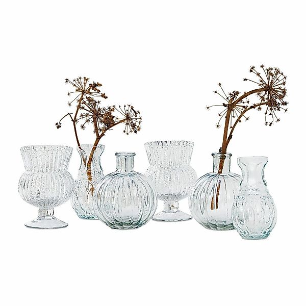Mirabeau Übertopf Vase 6er Set Amber günstig online kaufen