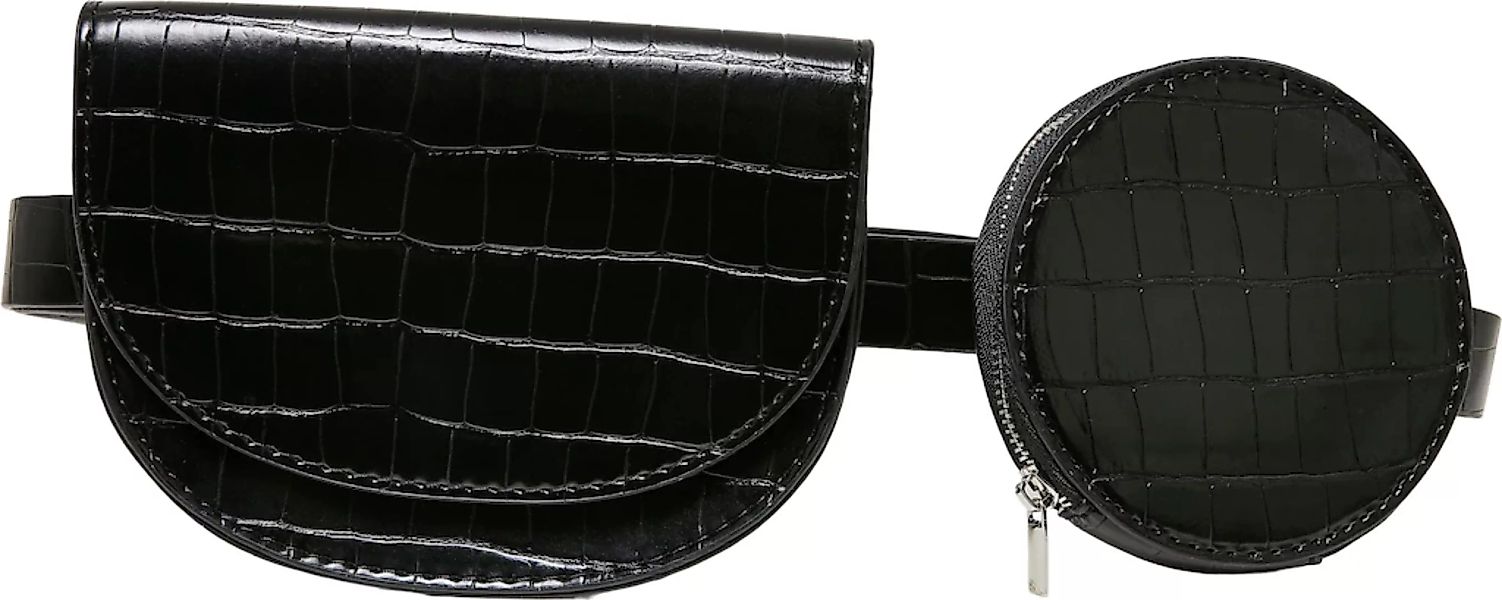 URBAN CLASSICS Handtasche "Unisex Croco Synthetic Leather Double Beltbag", günstig online kaufen