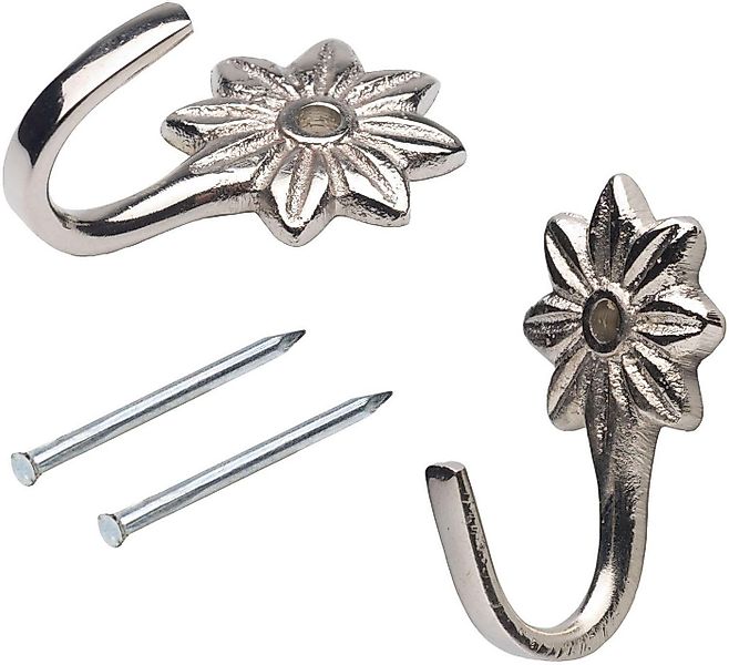 Liedeco Raffhaken Sternchen, Gardinen, (Set, 2-tlg), für Seitenschals, Gard günstig online kaufen