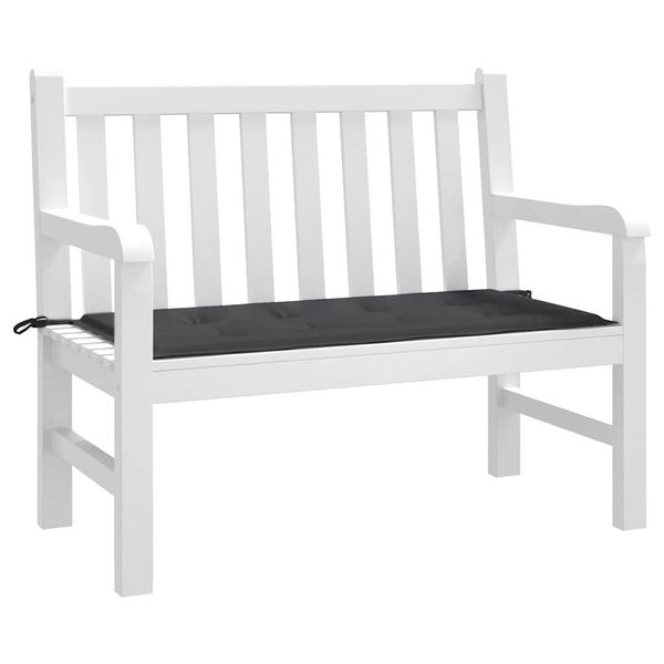 vidaXL Sitzauflage Gartenbank-Auflage Schwarz 100x50x4 cm günstig online kaufen