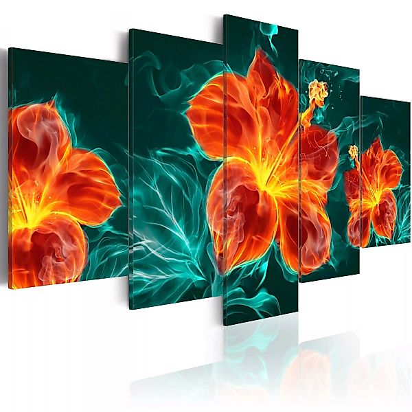 Wandbild - Flaming Lily günstig online kaufen