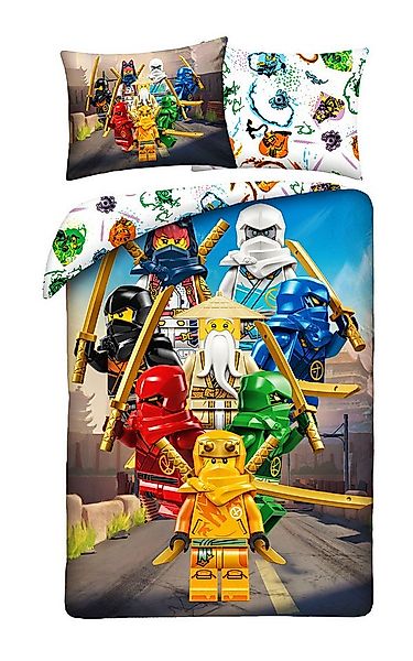 LEGO® Kinderbettwäsche LEGO Ninjago Kinderbettwäsche 160 x 200 cm günstig online kaufen