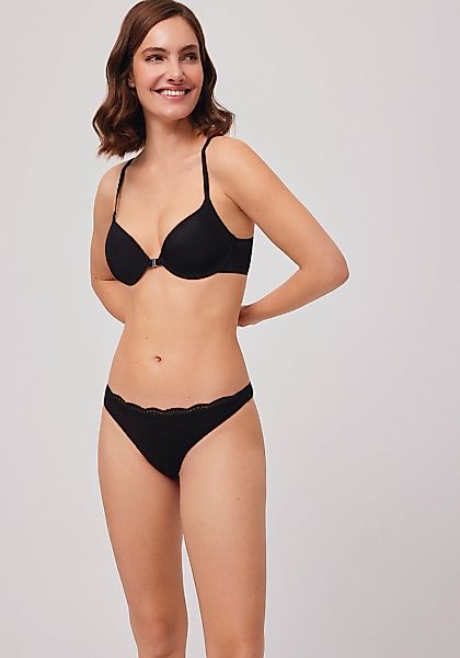 YSABEL MORA Tanga "BASIC COLLECTION COTTON WITH LACE" 3er Pack, nicht nur b günstig online kaufen