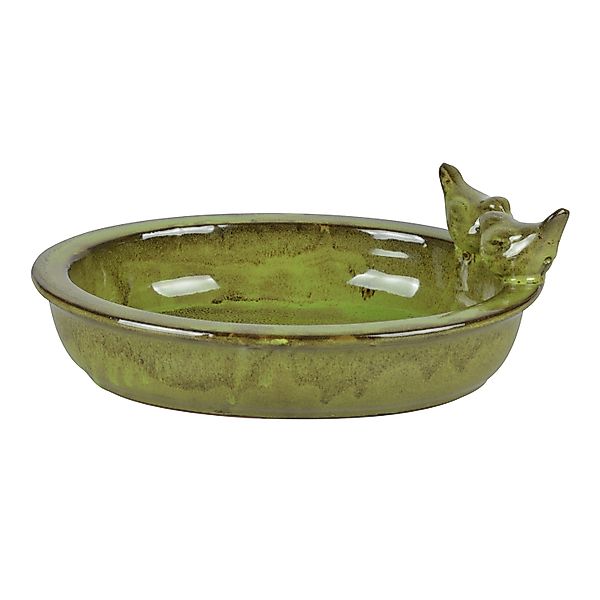Dekowunder Vogeltränke Wasserstelle Vogelbad Vogelbecken oval günstig online kaufen