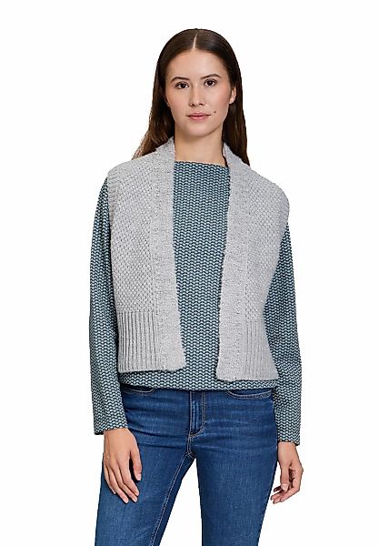 Betty&Co Strickjacke "Damen ohne Arm", 1 Stk. Struktur günstig online kaufen