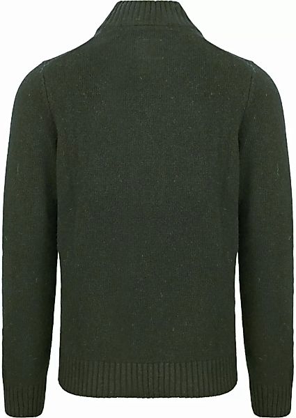 NZA Half Zip Pullover Ohaeawai Wolle Dunkelgrün - Größe XXL günstig online kaufen