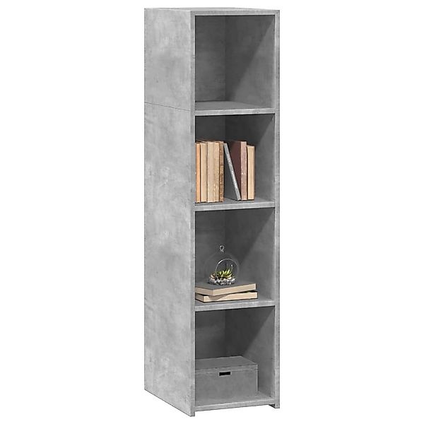 vidaXL Highboard Highboard Betongrau 30x41x124 cm günstig online kaufen