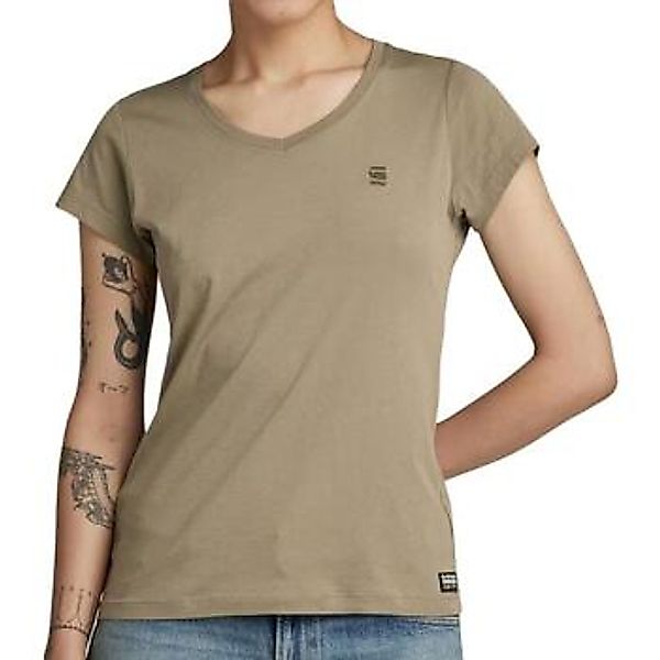 G-STAR V-Shirt Eyben mit Label günstig online kaufen