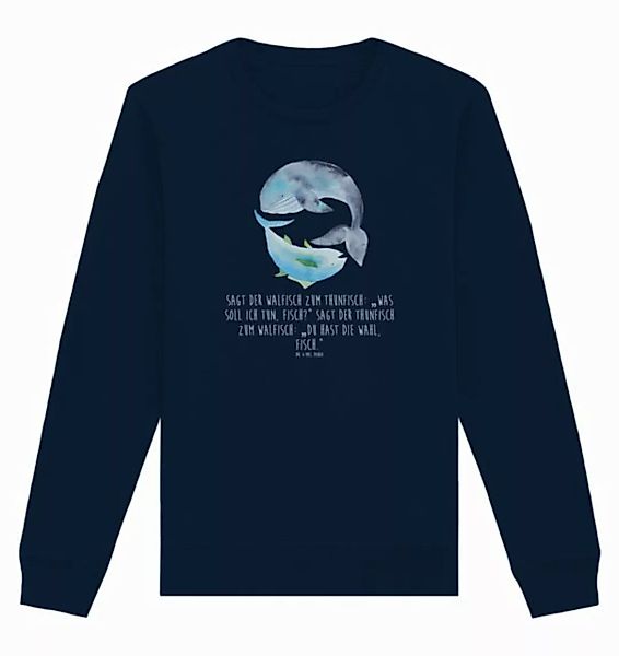 Mr. & Mrs. Panda Longpullover Größe XXL Walfisch Thunfisch - French Navy - günstig online kaufen