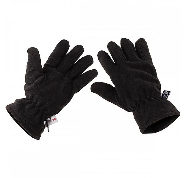 MFH Fleecehandschuhe Fleece-Fingerhandschuhe, schwarz, Thinsulatefütterung günstig online kaufen