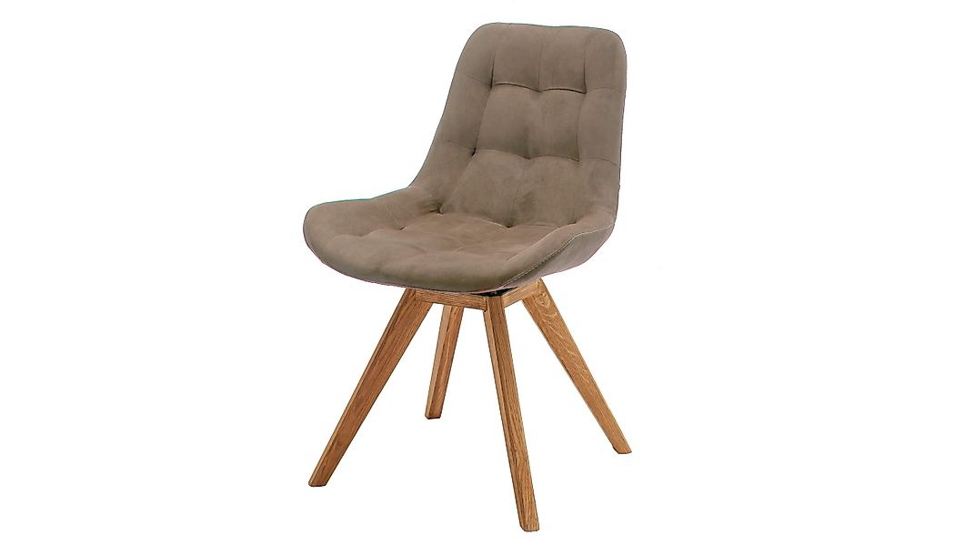 Massivart® Polsterstuhl BELFAST / braun oder günstig online kaufen