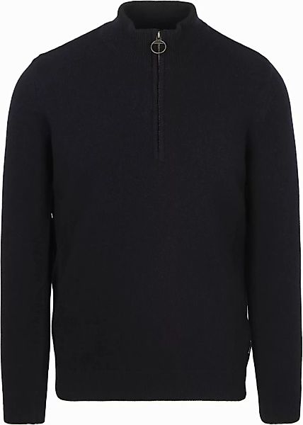 Barbour Half Zip Pullover Wolle Navy - Größe XXL günstig online kaufen