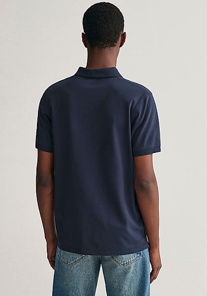 Gant Poloshirt "REG CONTRAST PIQUE SS RUGGER", mit kontrastfarbenen Einsätz günstig online kaufen