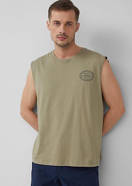 s.Oliver Muskelshirt T-Shirt Jersey-Tanktop im Relaxed günstig online kaufen