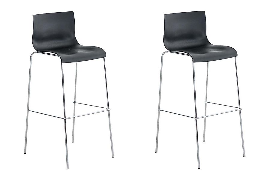 CLP Barhocker Hover Kunststoff (2er Set, günstig online kaufen