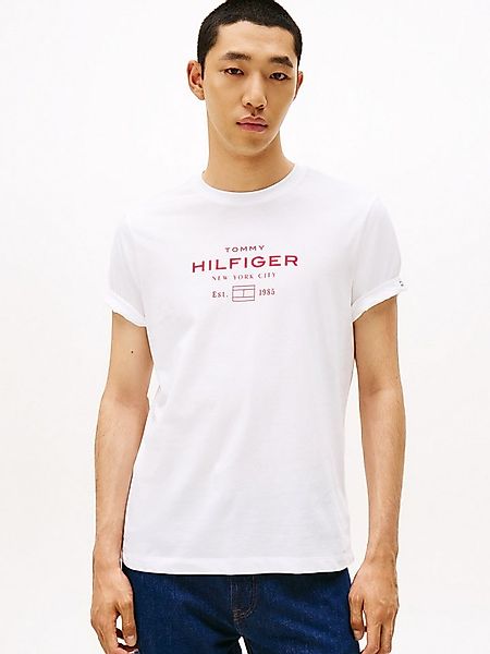 Tommy Hilfiger T-Shirt HILFIGER STACK GRAPHIC TEE Regular fit mit Rundhalsa günstig online kaufen