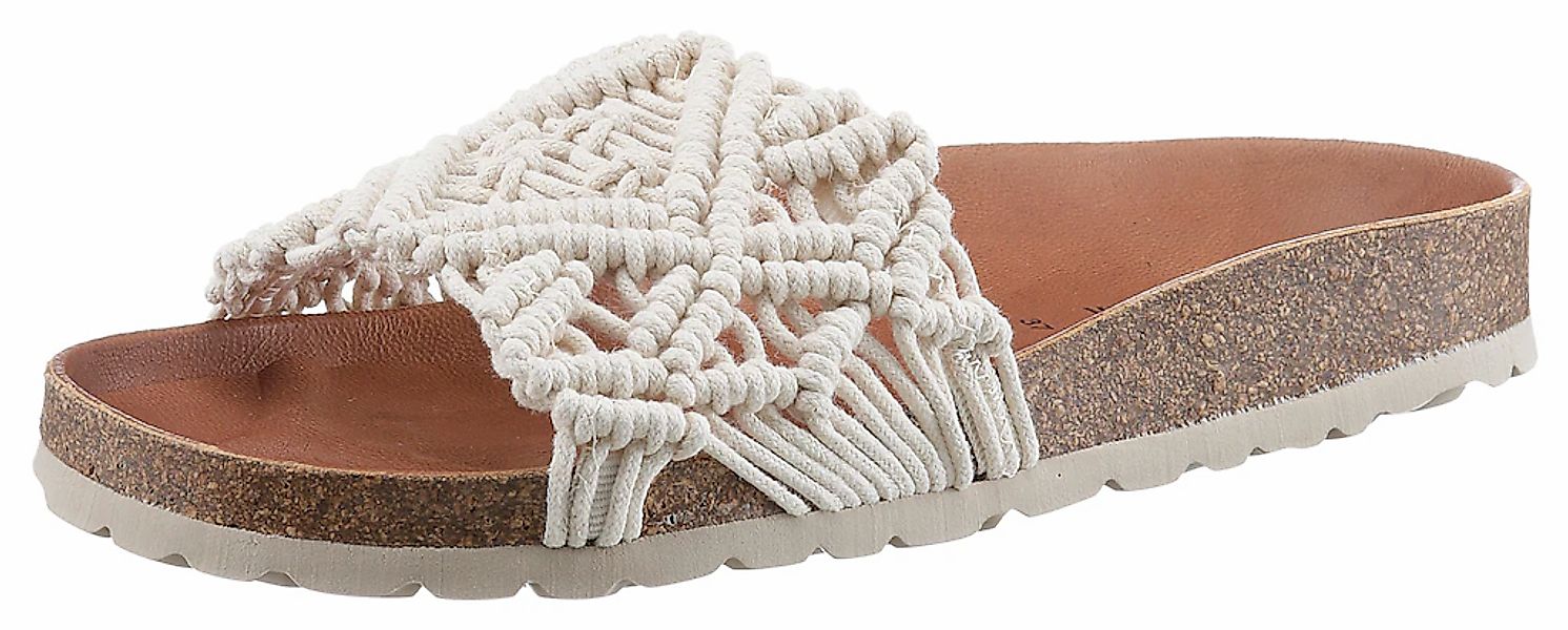 VERBENAS Pantoffel "Raga Knots Digital", Sommerschuh, Schlappen, Hausschuh günstig online kaufen