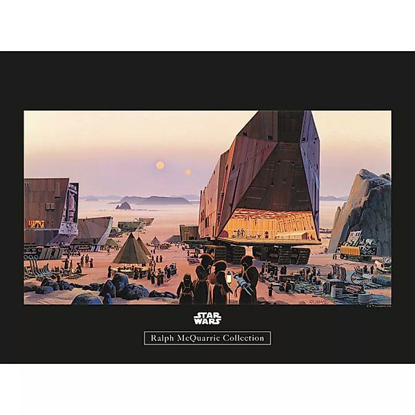 Komar Wandbild Star Wars Classic RMQ Java Market Star Wars B/L: ca. 40x30 c günstig online kaufen