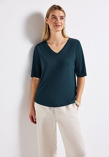 STREET ONE T-Shirt Style GERDA mit V-Ausschnitt günstig online kaufen