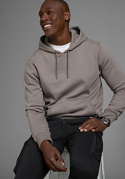 Mans World Kapuzensweatshirt, mit Kämguruhtasche günstig online kaufen