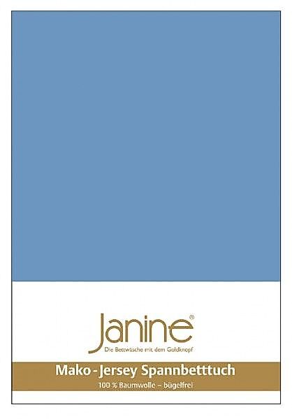 Janine Janine Spannbetttuch Mako-Feinjersey 5007 champanger (17) Größe:  20 günstig online kaufen