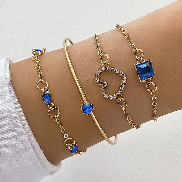 RWEUOQ Armband Armbänder Verstellbares Schmuckarmband Set günstig online kaufen