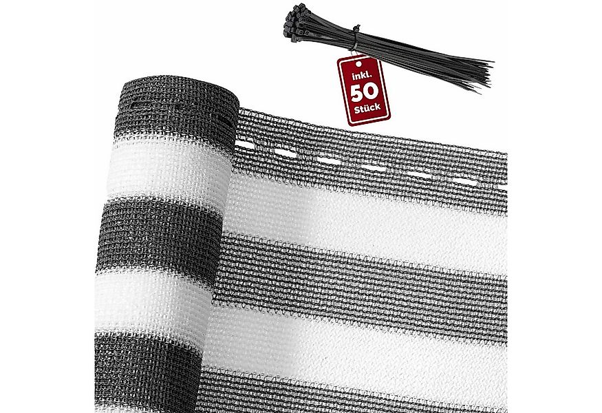 Detex Balkonsichtschutz Sichtschutz Zaun Garten Balkon Wetterfest Windschut günstig online kaufen