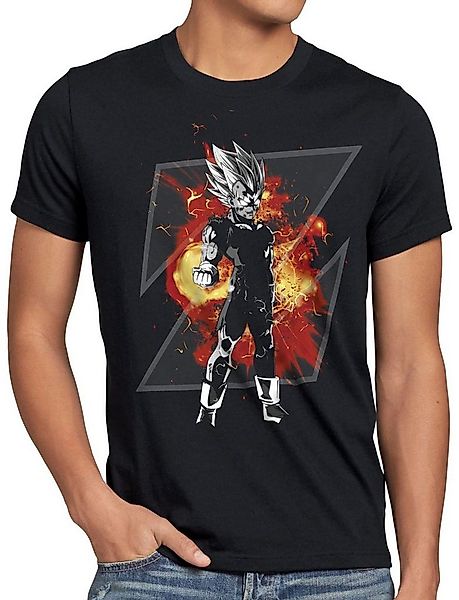 style3 T-Shirt Vegeta Z Gold god modus dragonball z gt songoku breakers dai günstig online kaufen