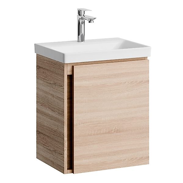 Planetmöbel Waschtisch-Set Unterschrank mit Waschbecken 50cm günstig online kaufen