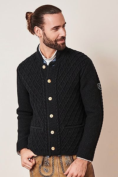 Krüger Trachtenjacke Jonathan Herren (1-St) Trachtenstrickjacke, Oktoberfes günstig online kaufen