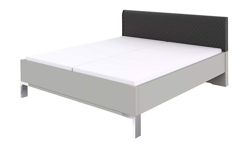 Bettgestell - grau - 189 cm - 97 cm - Betten > Bettgestelle - Möbel Kraft günstig online kaufen