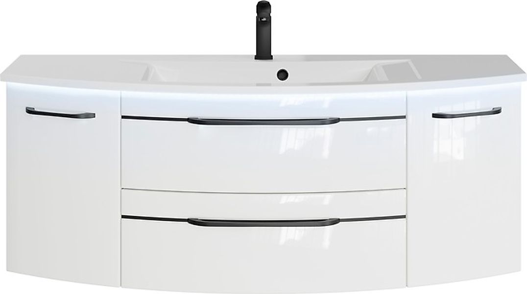 Saphir Waschtisch »Serie 7045 Mineralmarmor-Waschtisch und Unterschrank, 13 günstig online kaufen